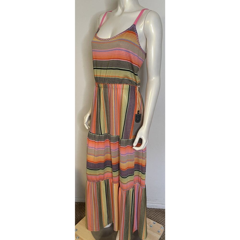 Double D Ranch Desperado Serape Maxi Dress NWT XL Knit Multicolored Boho - Picture 5 of 16